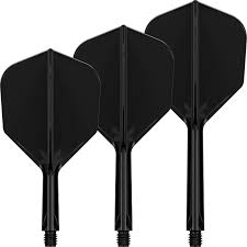 K-FLEX BLACK NO6 Short 21.5mm ONE PIECE FLIGHTS - Click Image to Close